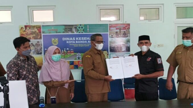 Dinkes Kota Banda Aceh dan Aceh Institute Tandatangani MOU