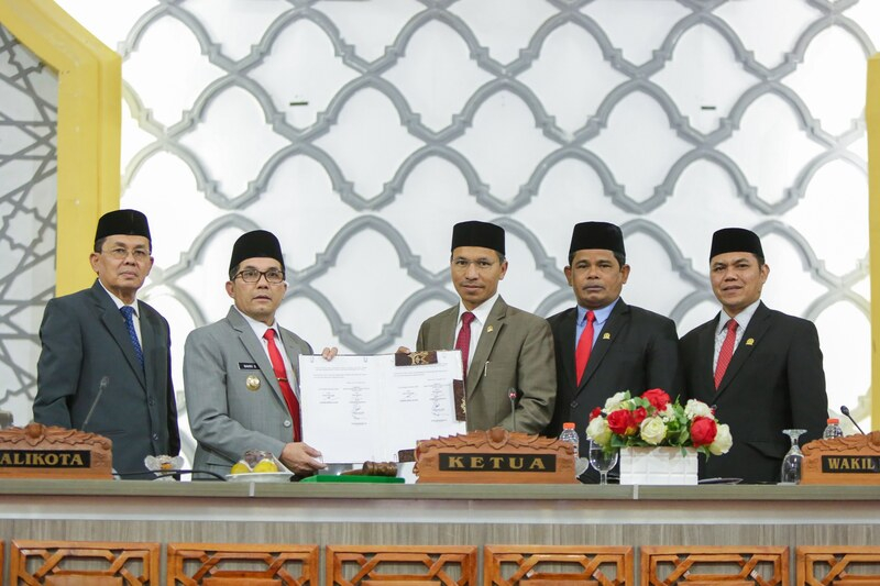 R-APBK Banda Aceh 2023 Disahkan